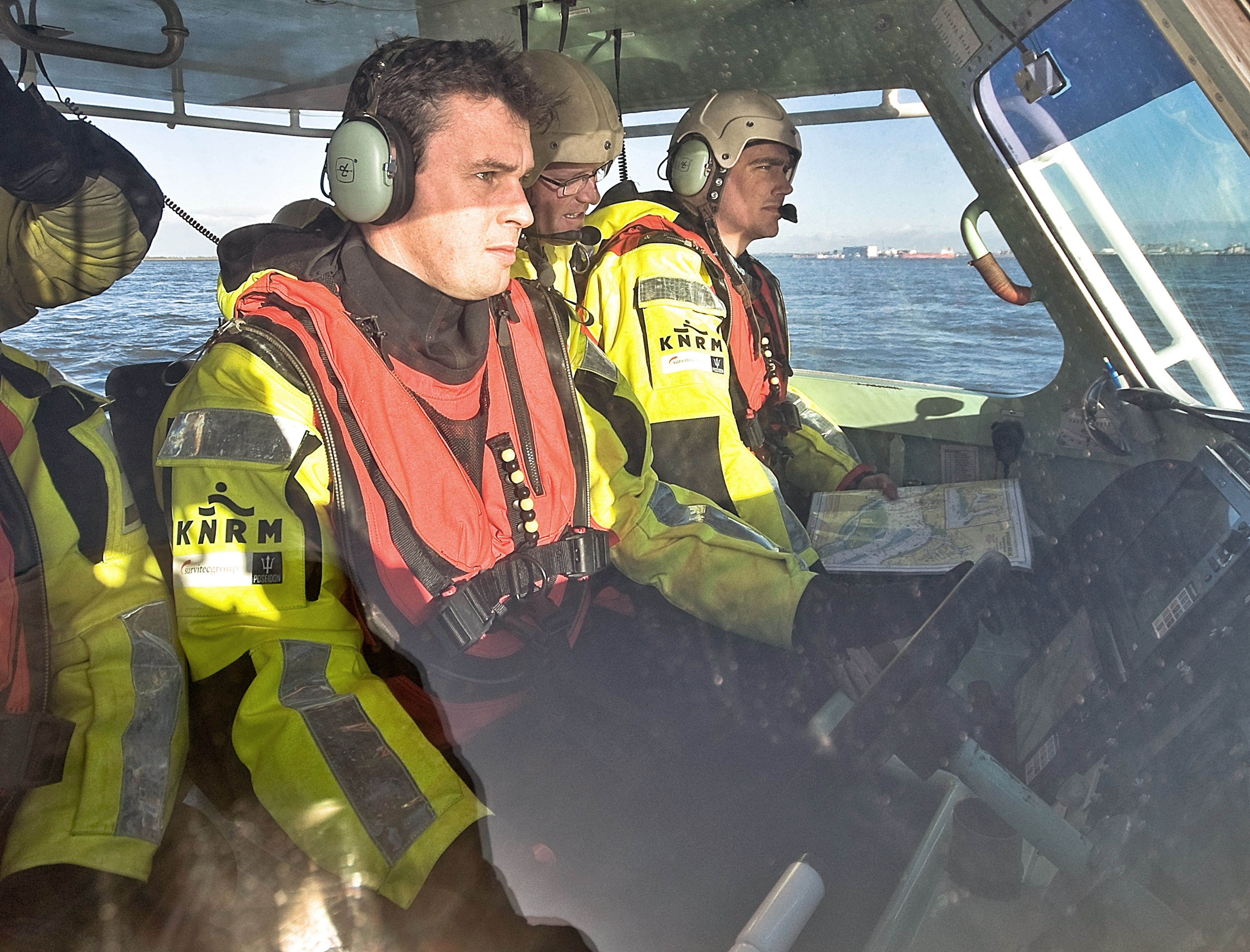 LICHTE STIJGING IN REDDINGEN KNRM