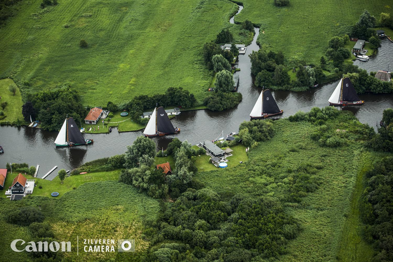ZILVEREN CAMERA VOOR SKUTSJESILEN SERIE