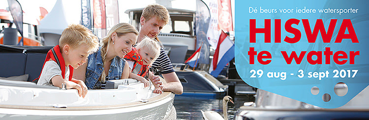 HISWA TE WATER MET CIRCA 250 BOTEN