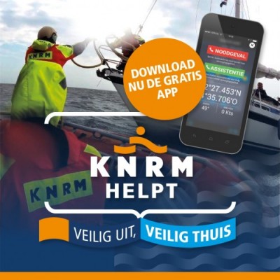 KNRM HELPT APP VERNIEUWD