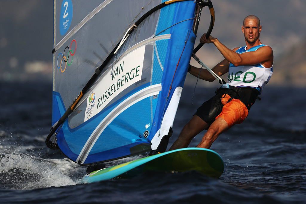 WK WINDSURFEN OP OLYMPISCH VAARWATER