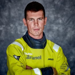 MET DEZE ZEILERS START BRUNEL LEG 1