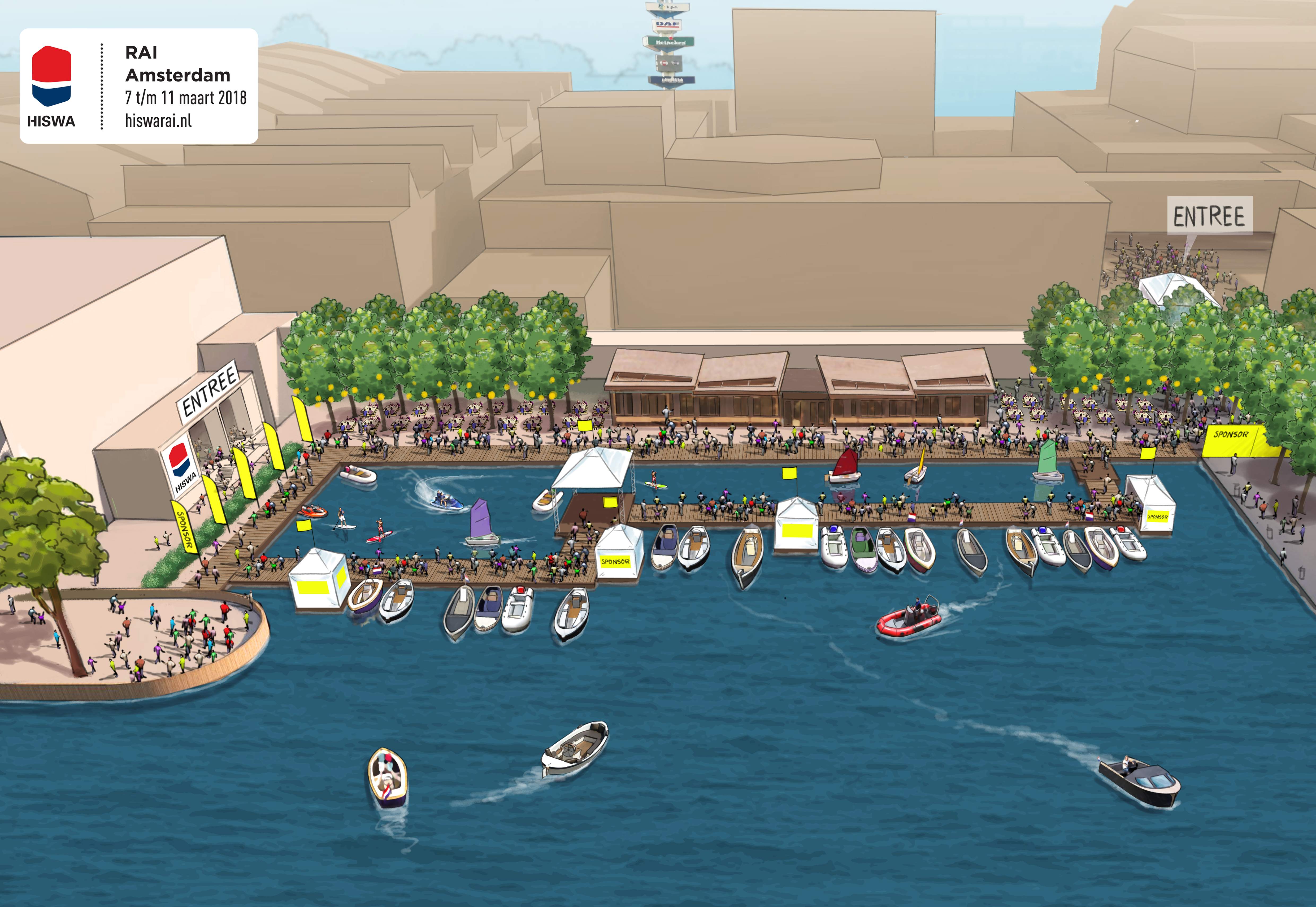 HISWA AMSTERDAM BOAT SHOW VERNIEUWT