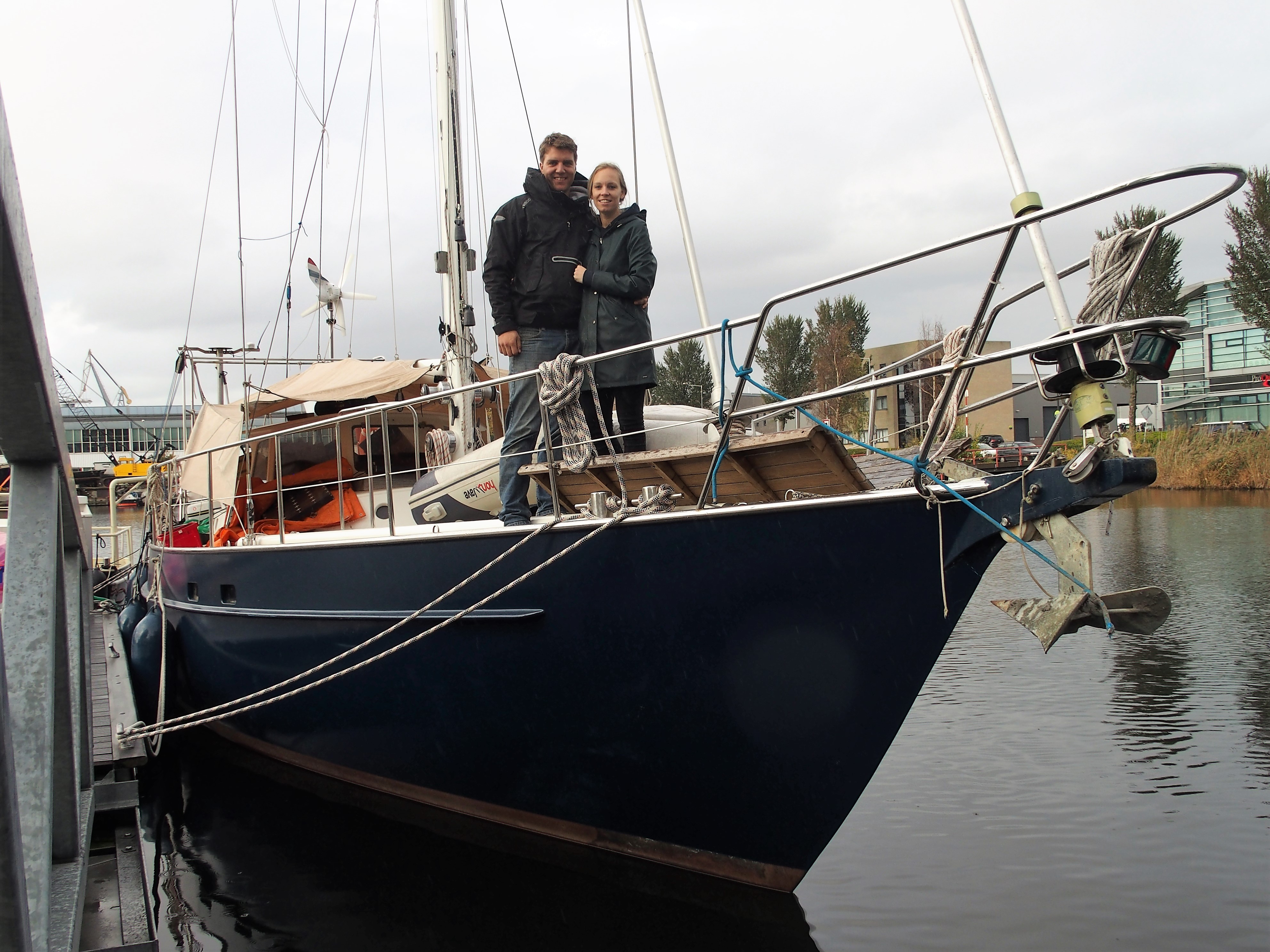 JONG STEL WERKT HARD AAN HERSTEL DROOMSCHIP