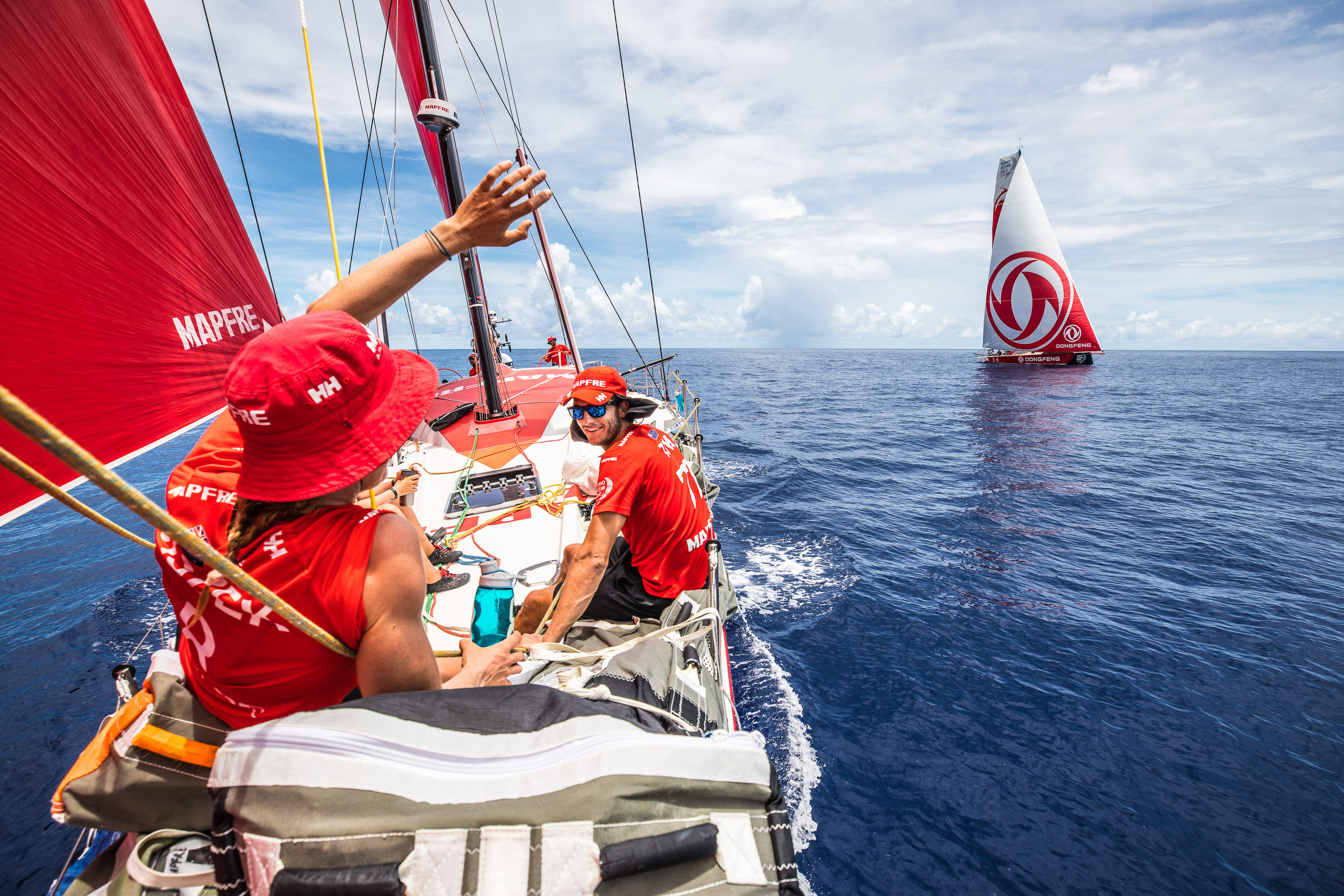 TURN THE TIDE NIEUWE KOPLOPER IN LEG 6