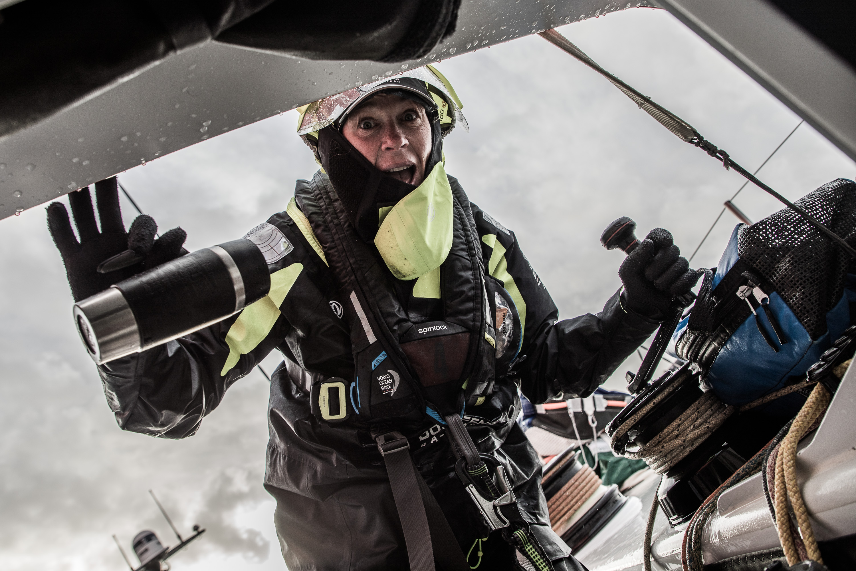 CAROLIJN BROUWER (44) WIL OCEAN RACE WINNEN