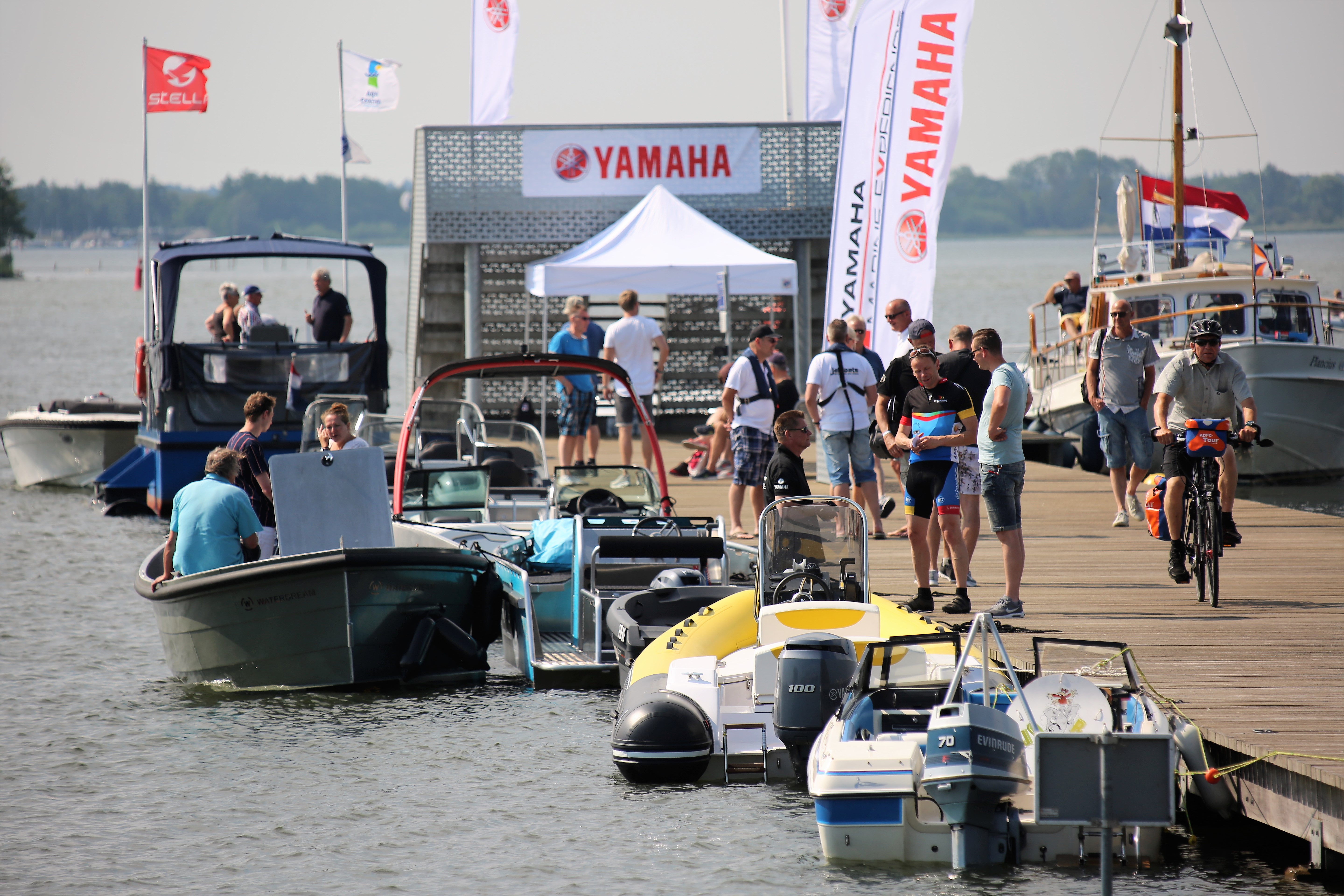 VAARPLEZIER TIJDENS YAMAHA PROEFVAARDAG