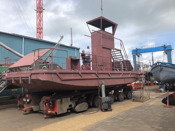 BOUW STARTEILAND PONT VERTRAAGD