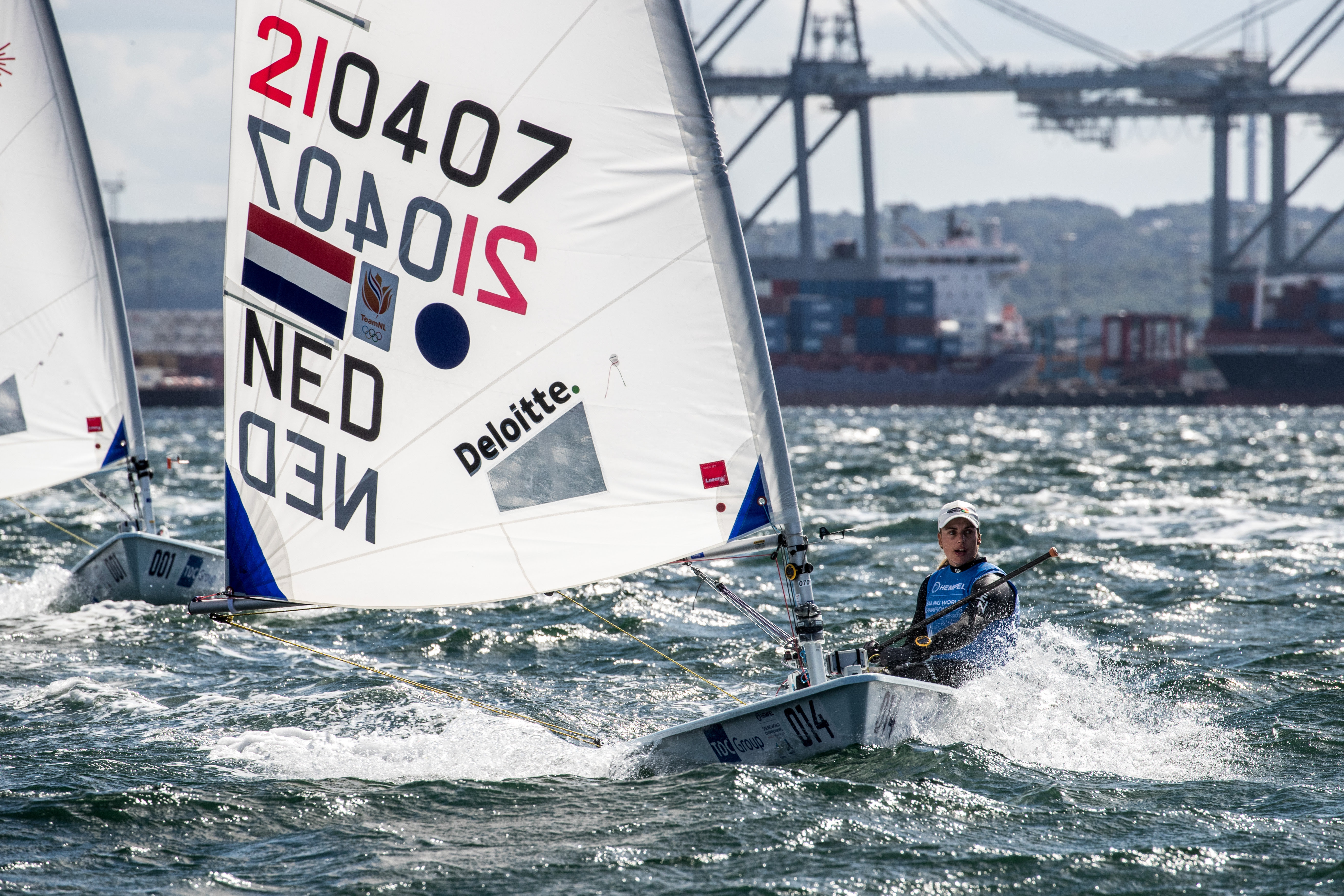 WORLD CUP OP HET OLYMPISCHE ZEILWATER 