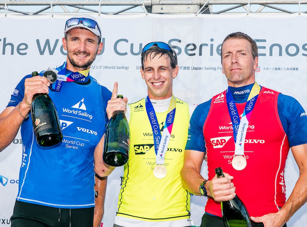 OLYMPISCH ZEILWATER KLEURT ORANJE