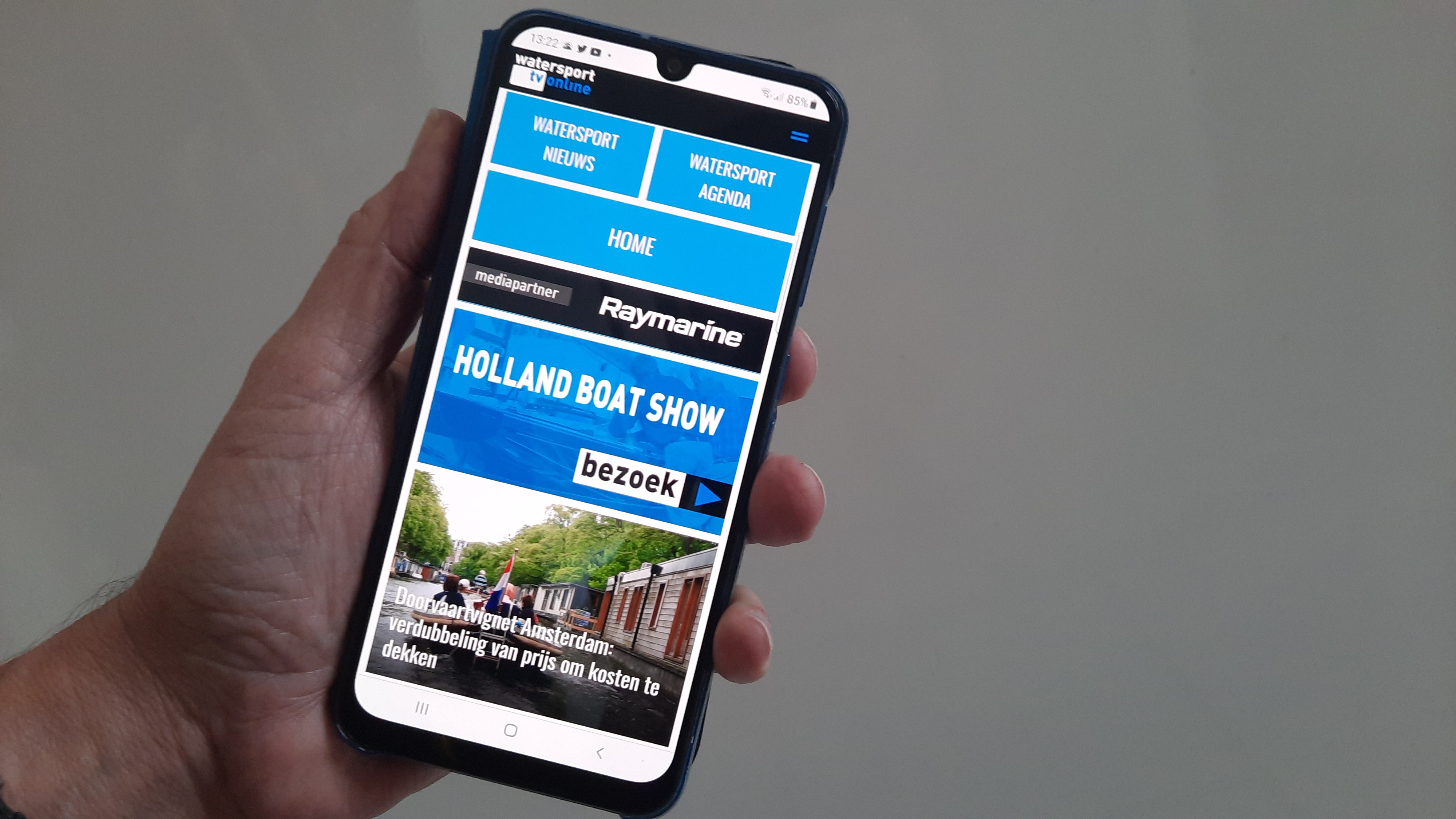 Watersport-TV altijd bij de hand