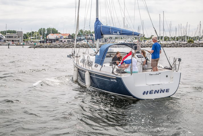 boot vaart haven in