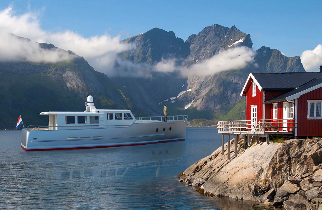 KM MAKKUM OVERSTAG VOOR LUXE MOTORJACHTEN