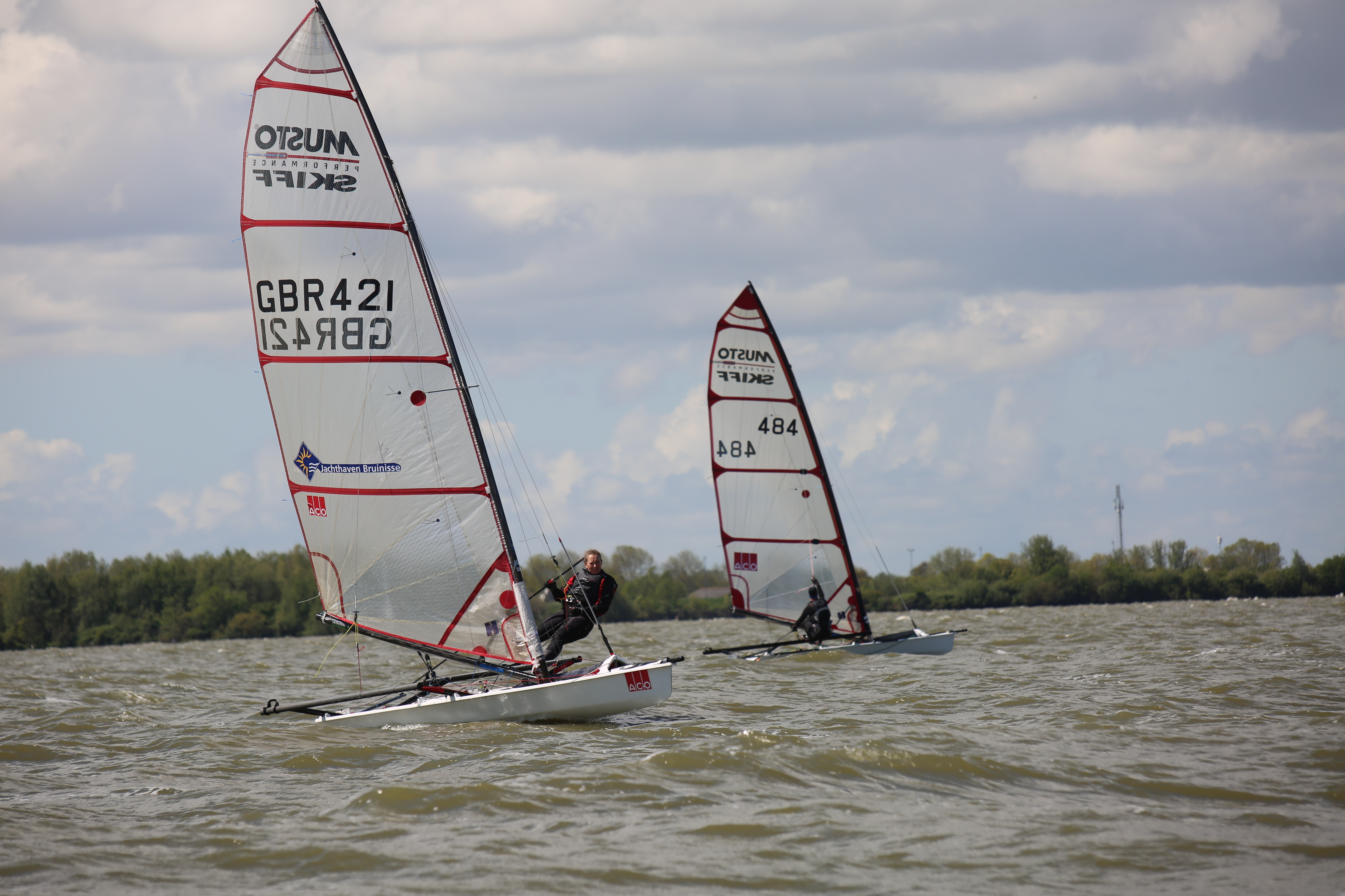 STERK INTERNATIONAAL VELD BIJ WK MUSTO SKIFF WORLD