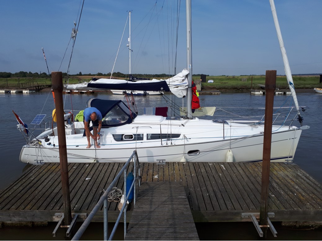 ZEILJACHT INGELING GOOIT TROSSEN (vlog)