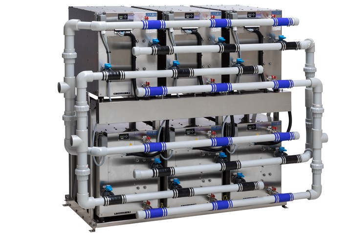 MAR-IX modular chiller rack - 6 chillers