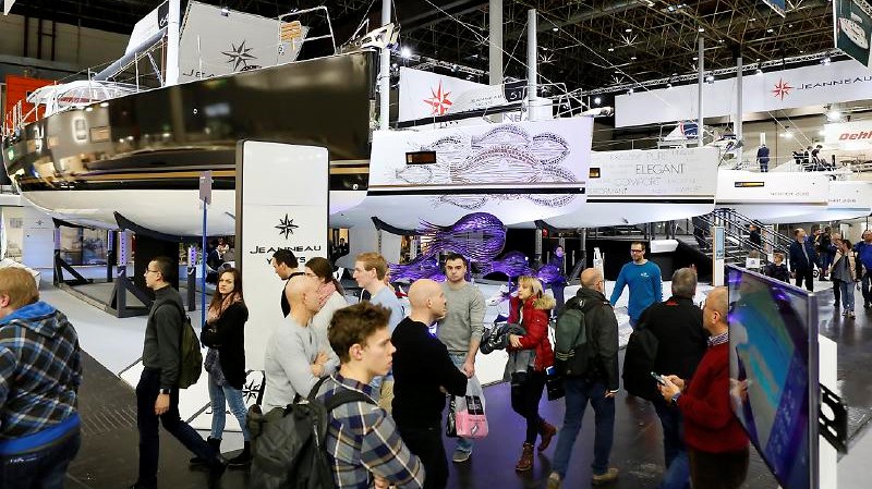 WARMING-UP VOOR BOOT DUSSELDORF