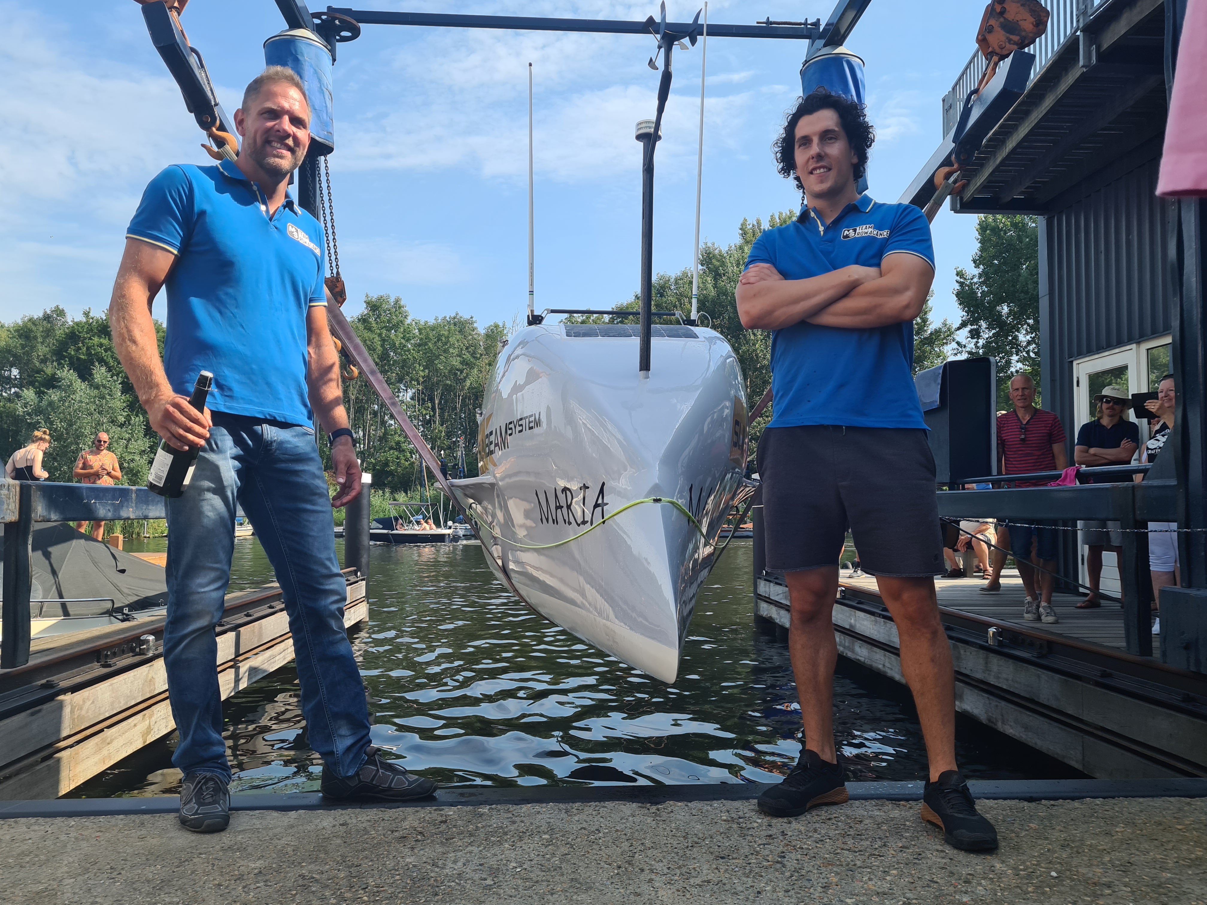 MARKSLATS DOOPT ZIJN 'MARIA'