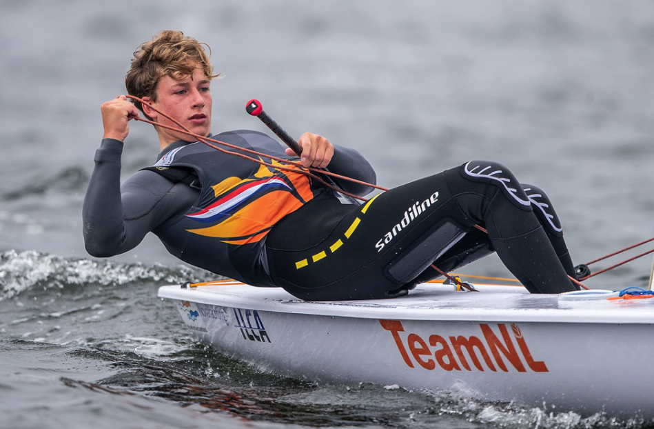 PAUL HAMEETEMAN (17) EUROPEES KAMPIOEN LASER RADIAL