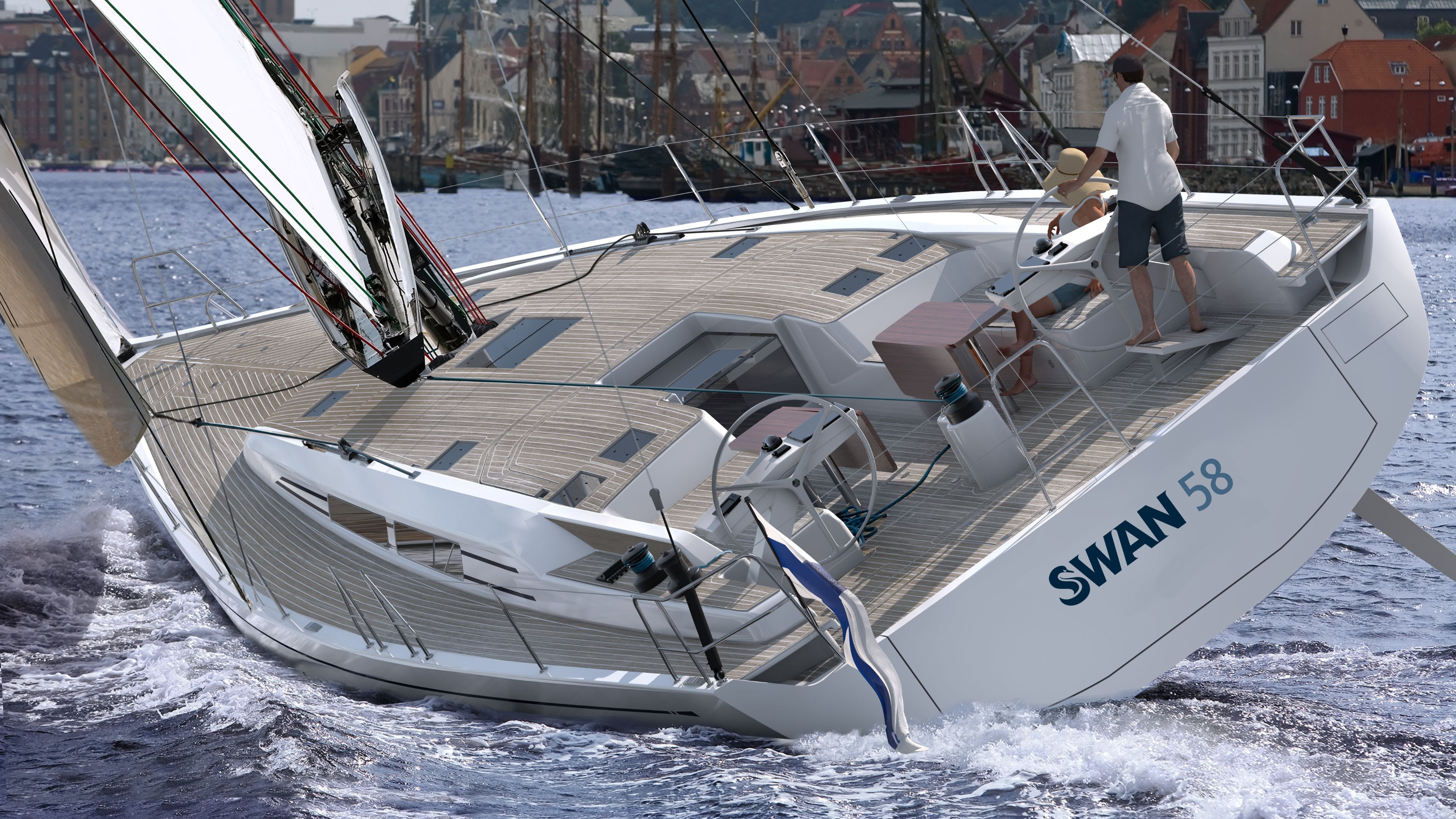 SWAN 58...performance cruiser voor de wereldzeeën