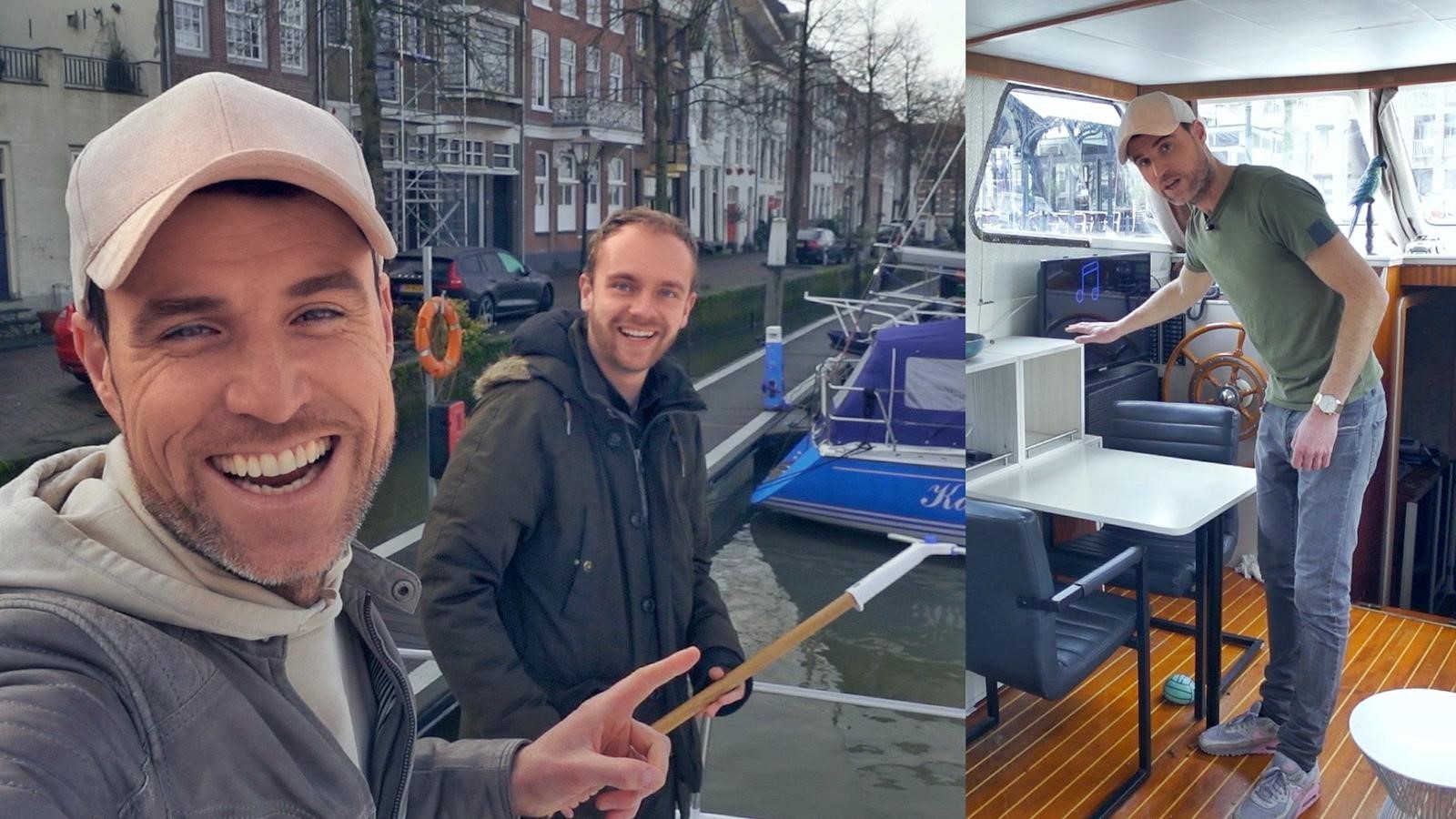Vlogger Kees begroet nieuw crewlid 