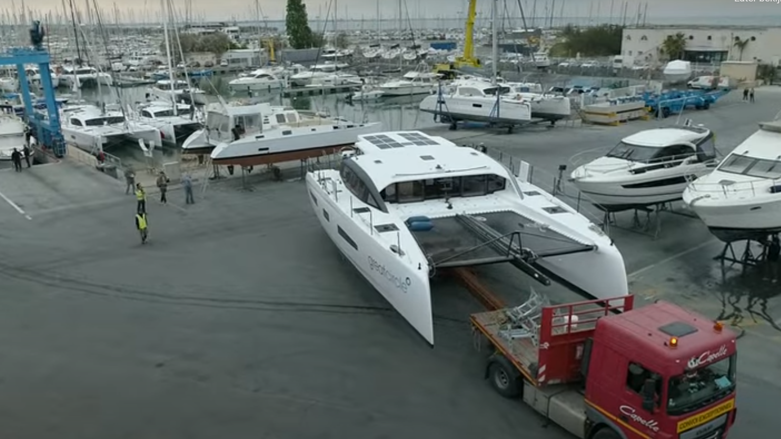 Great Circle feestelijk te water