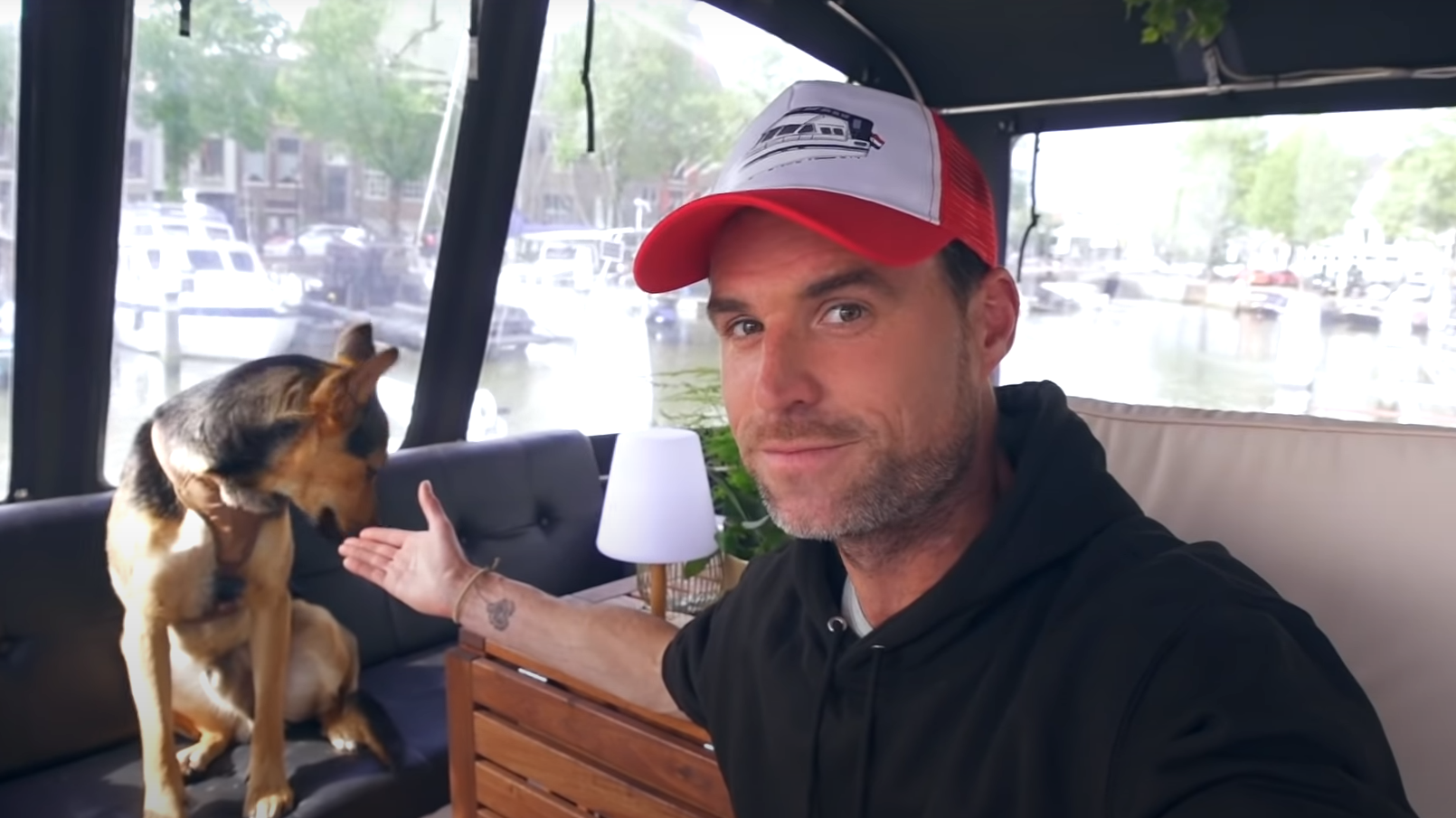 Kees en Mignon kamperen in Zuidlaren