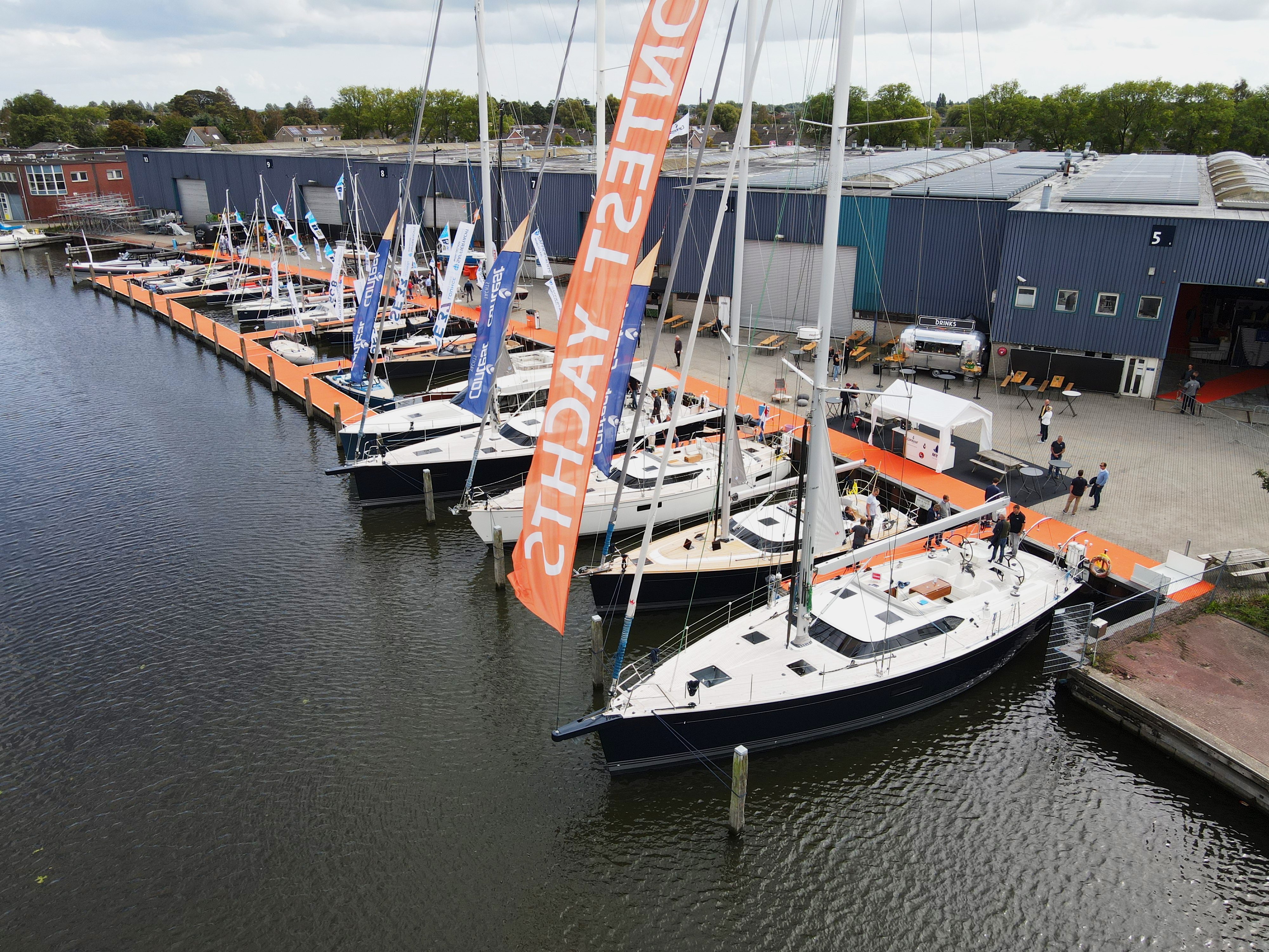 Nederlandse jachtbouwers op tweede Dutch Yachting weekend 