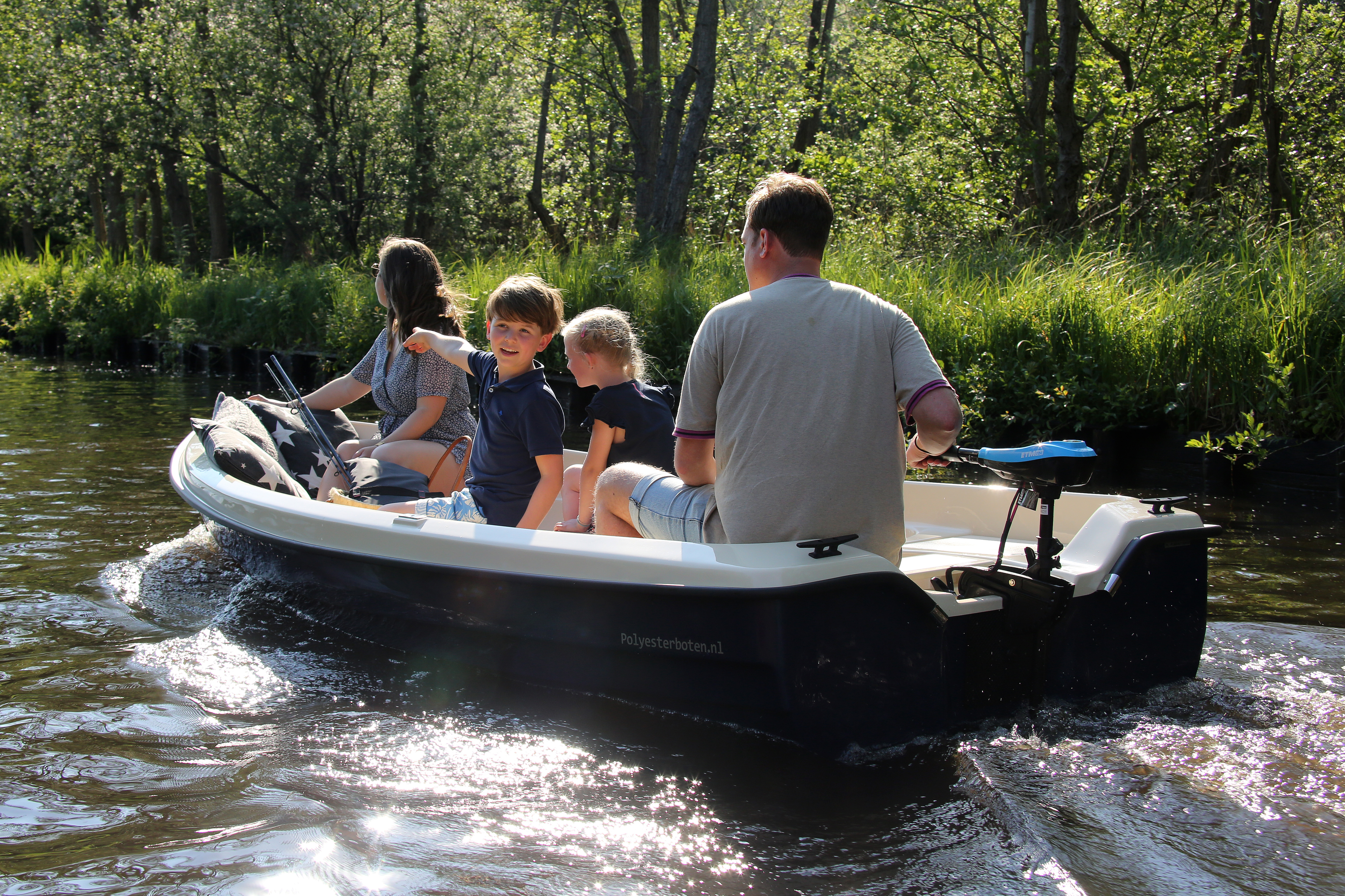 Fluisterstil varen met ETM-TEC motoren