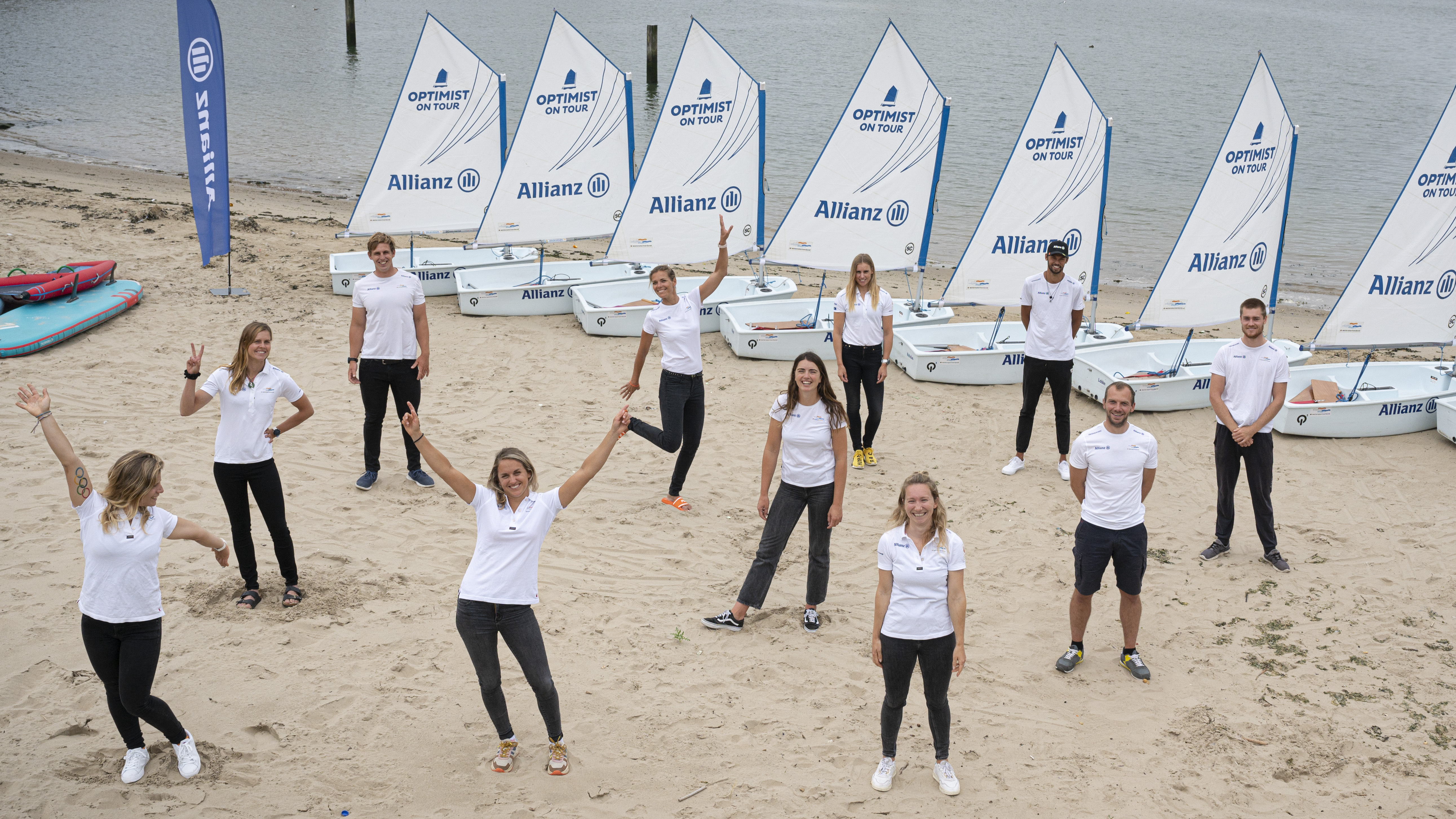 Zeilers en kanoër uitgezwaaid naar Olympische Spelen