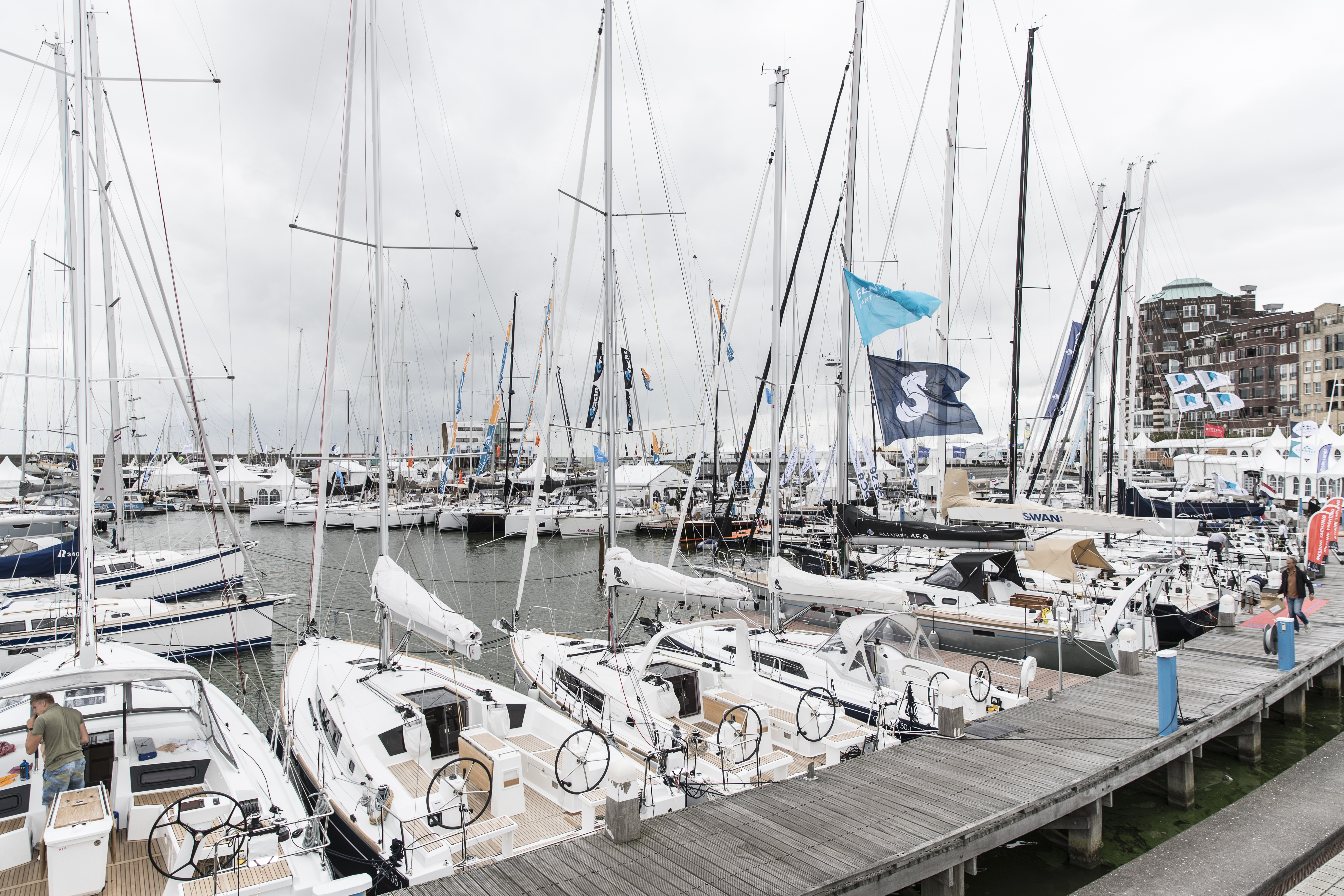 Aftellen voor Hiswa te water