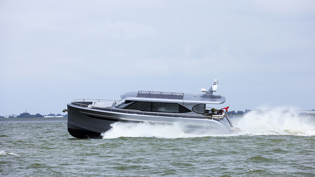 Steeler 57S...veruit het stilste motorjacht