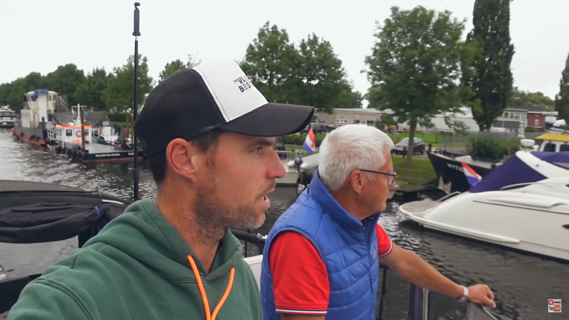 Kees en Theo zetten via Urk en Elburg koers naar thuishaven