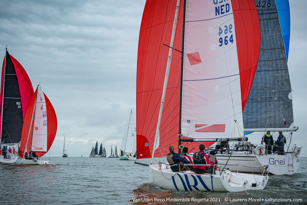 Weinig wind op finaledag Van Uden Reco regatta