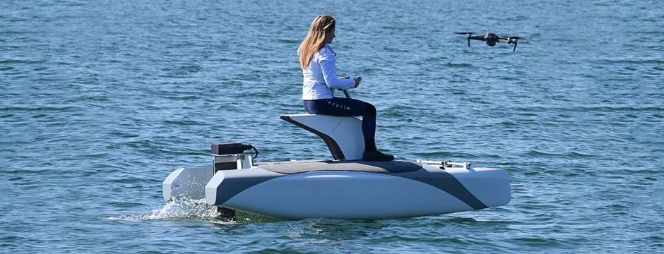 De vliegende waterscooter