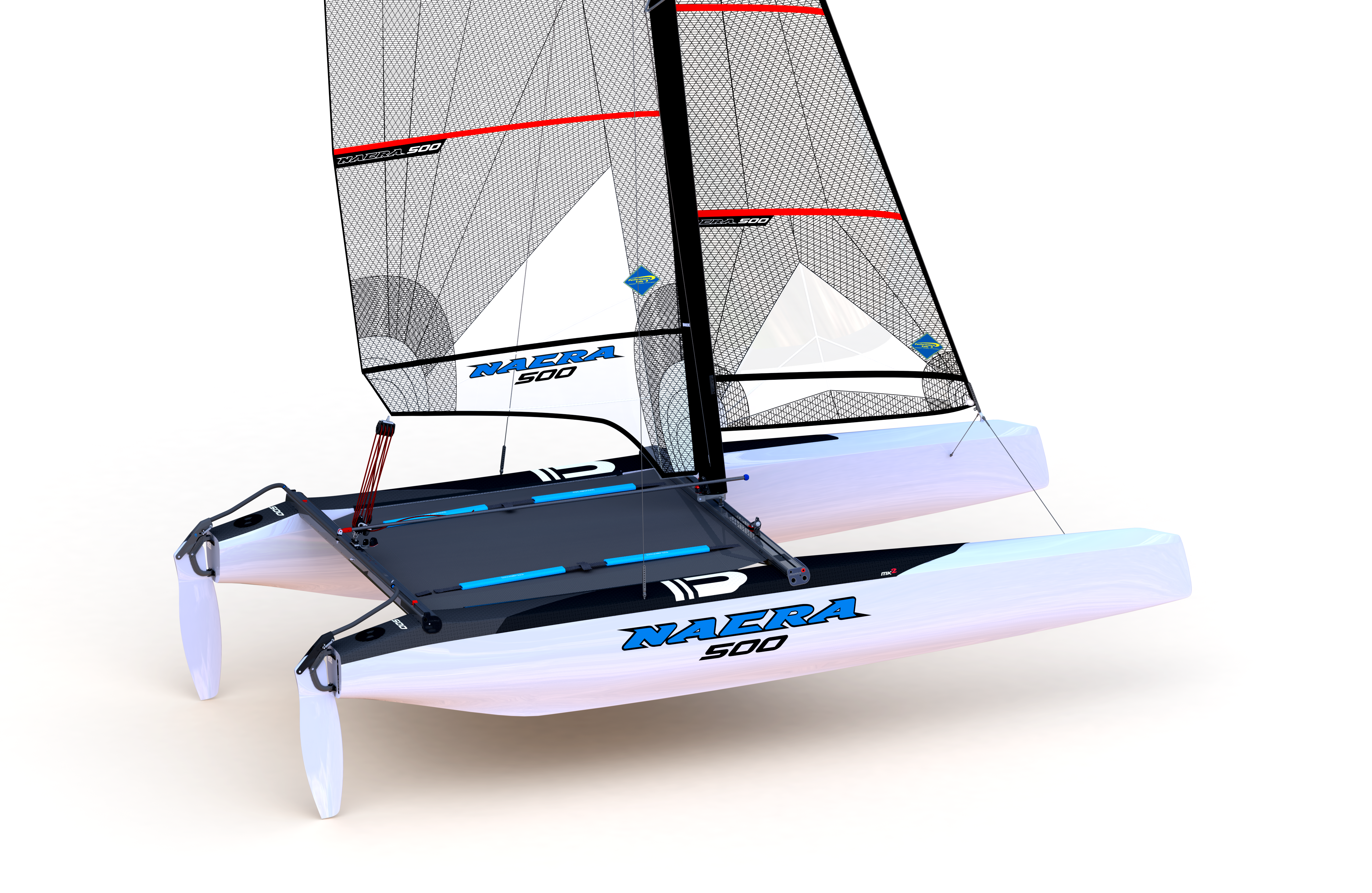 Nacra 500 MK2 hoogwaardige vrijetijdscatamaran