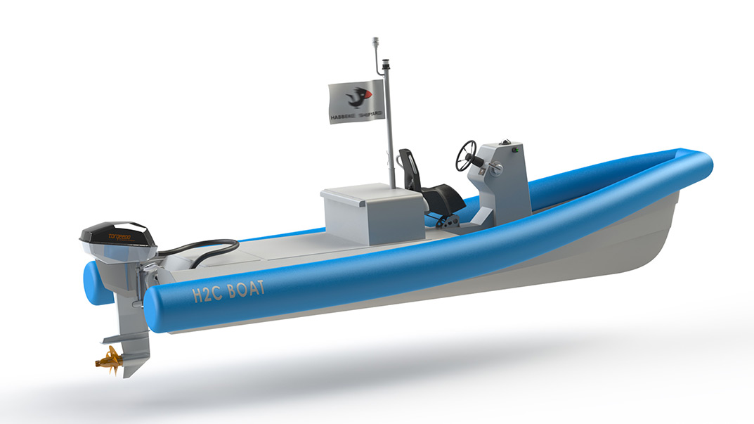 H2 Coach Boat in nieuw vaarwater