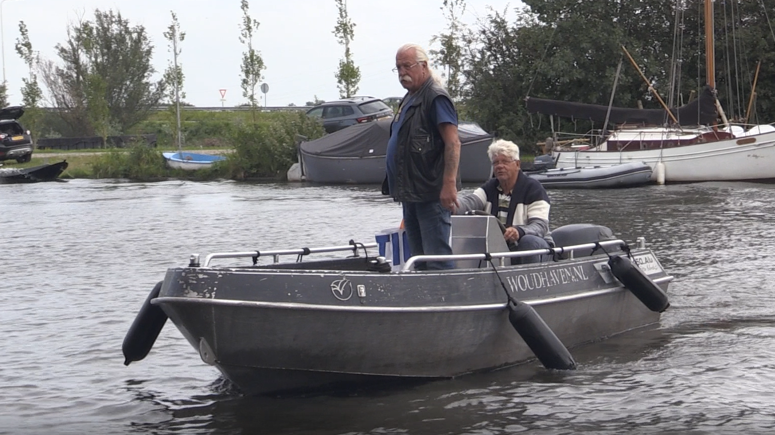 Op de Woudhaven hoeft eigenaar Kees zich nooit te vervelen