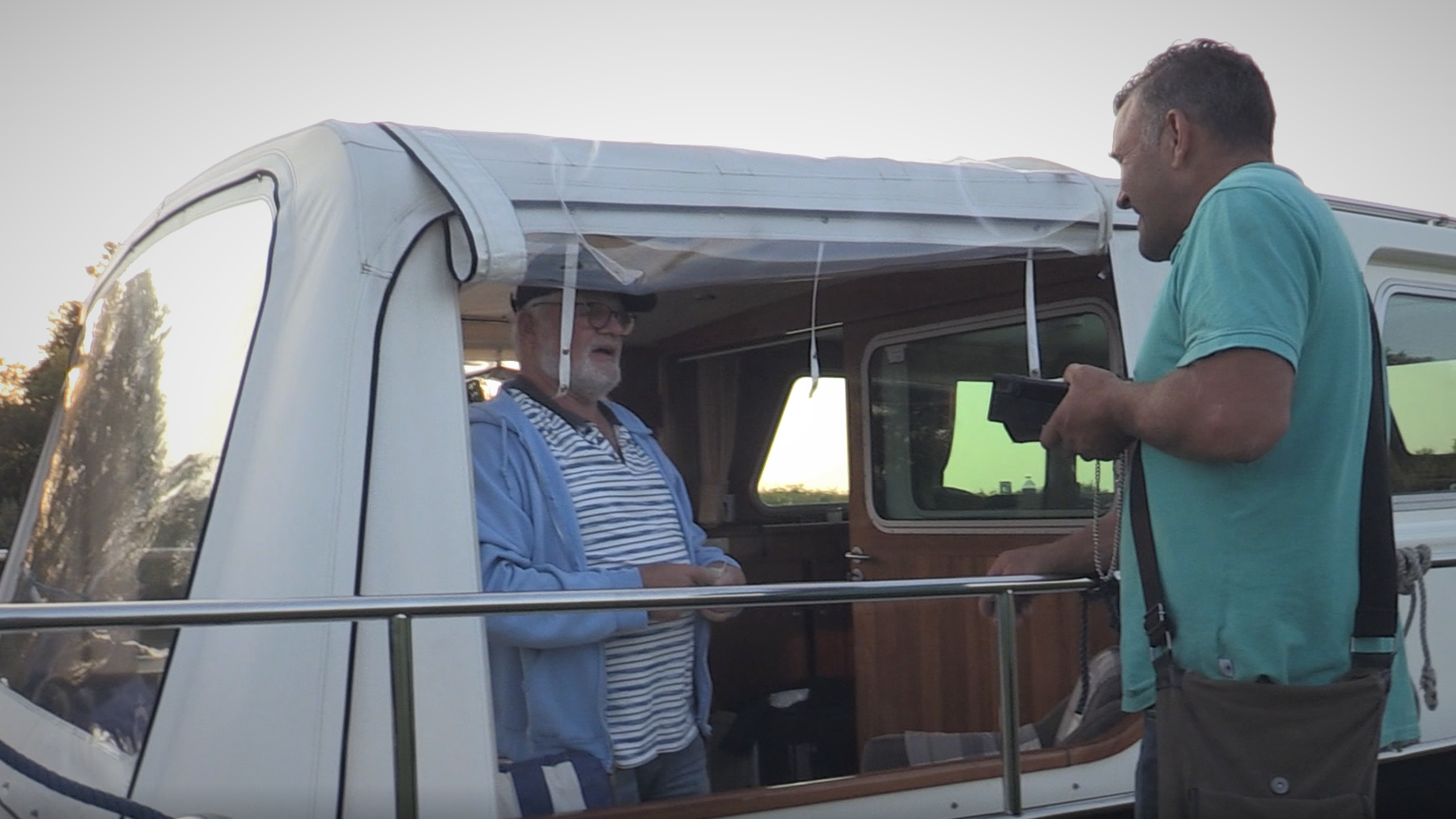 Kees uren bezig met liggeld innen bij passanten