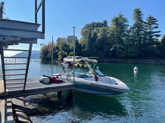 dock with boat
