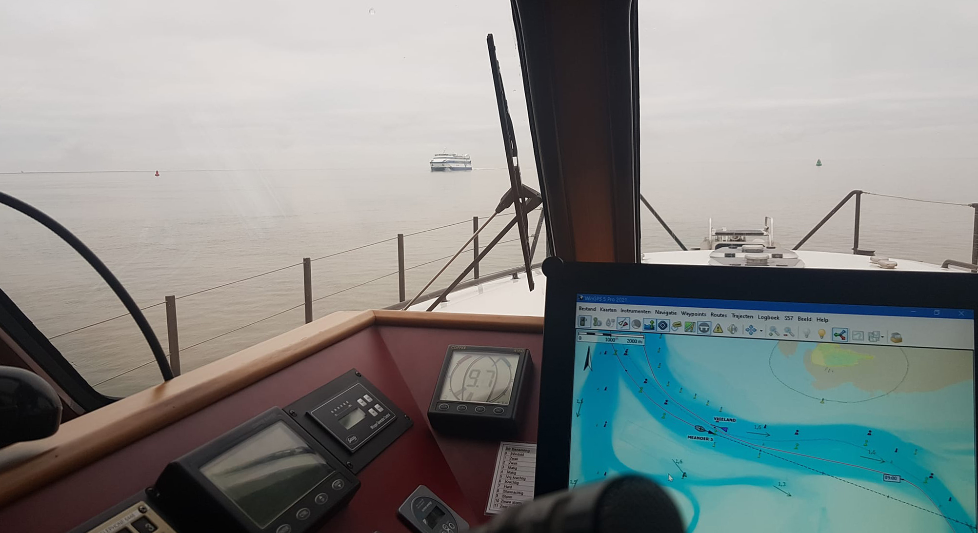 Een schipper zonder haast…