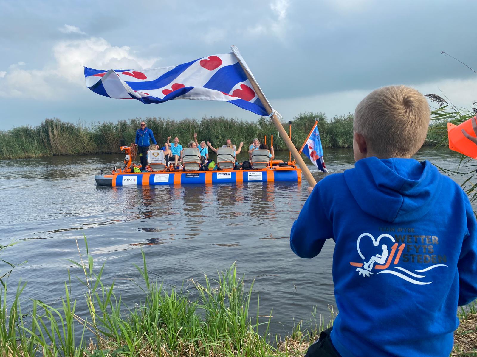 Elfsteden waterfiets in de verkoop (verkocht)