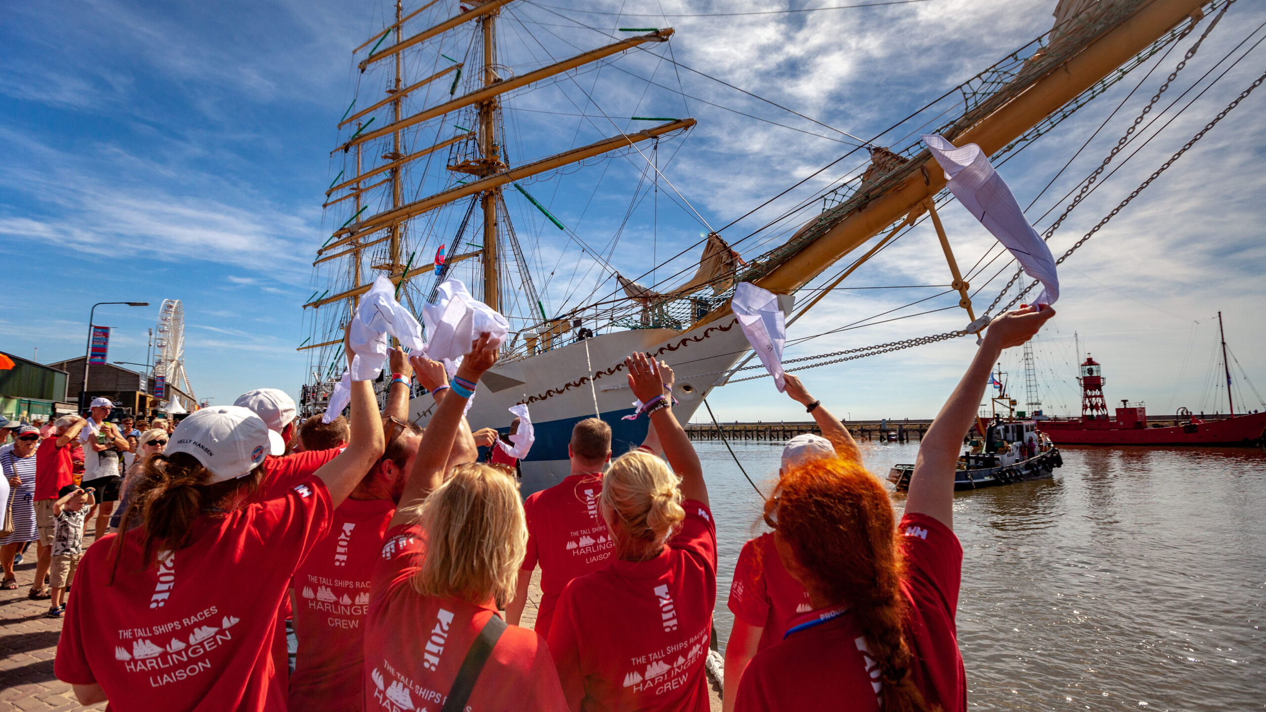 Organisatie Tall Ships Races Harlingen zoekt vrijwilligers