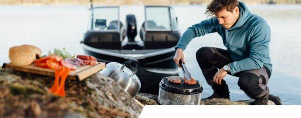 Met de COBB Premier + Gas kun je overal BBQ-en