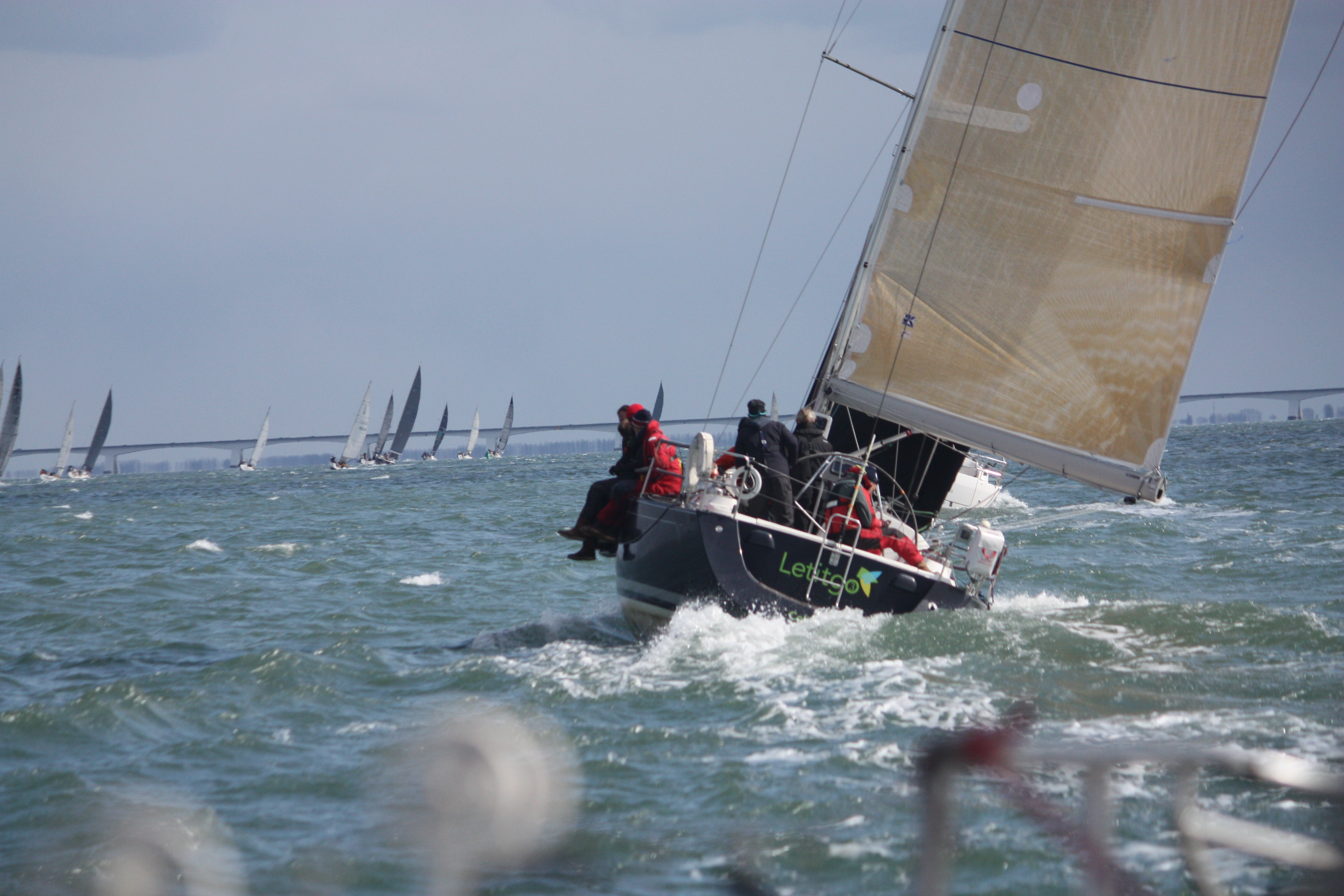 Perfecte omstandigheden bij Goofies zeilwedstrijd