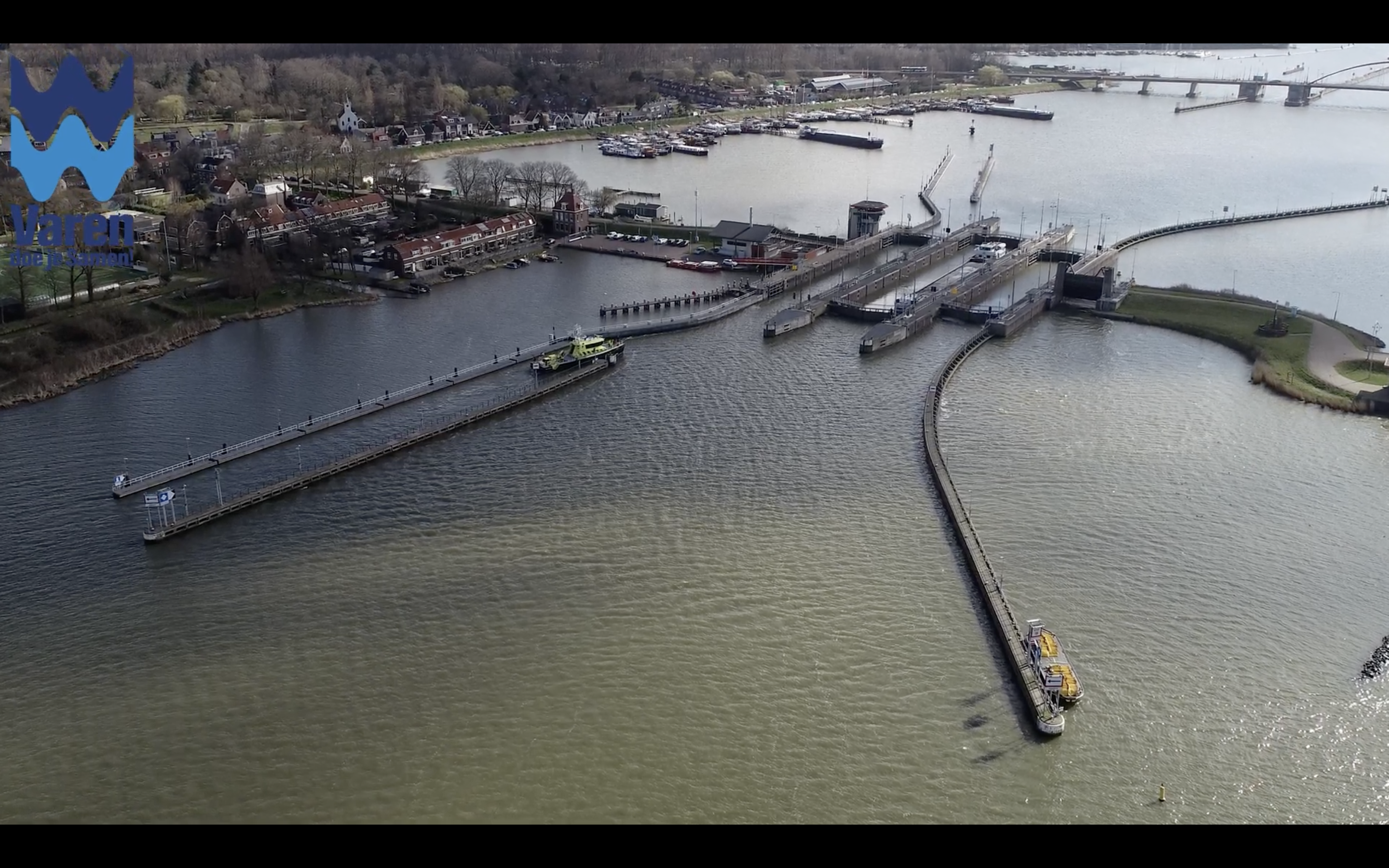 Knooppuntinformatie Varen doe je Samen! verrijkt met dronebeelden