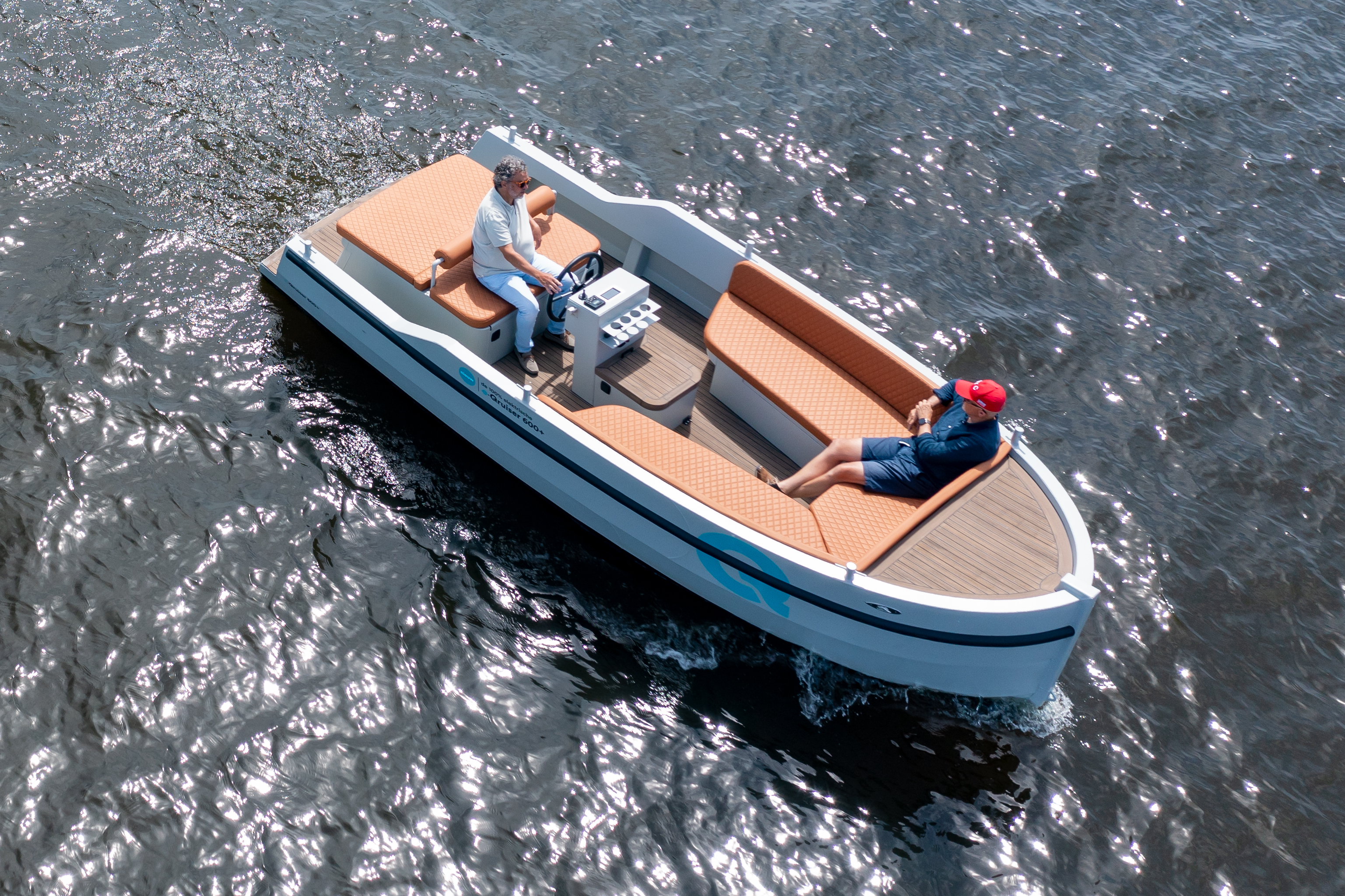 Boottest Qrafter e-Qruiser 600+ door Watersport-TV