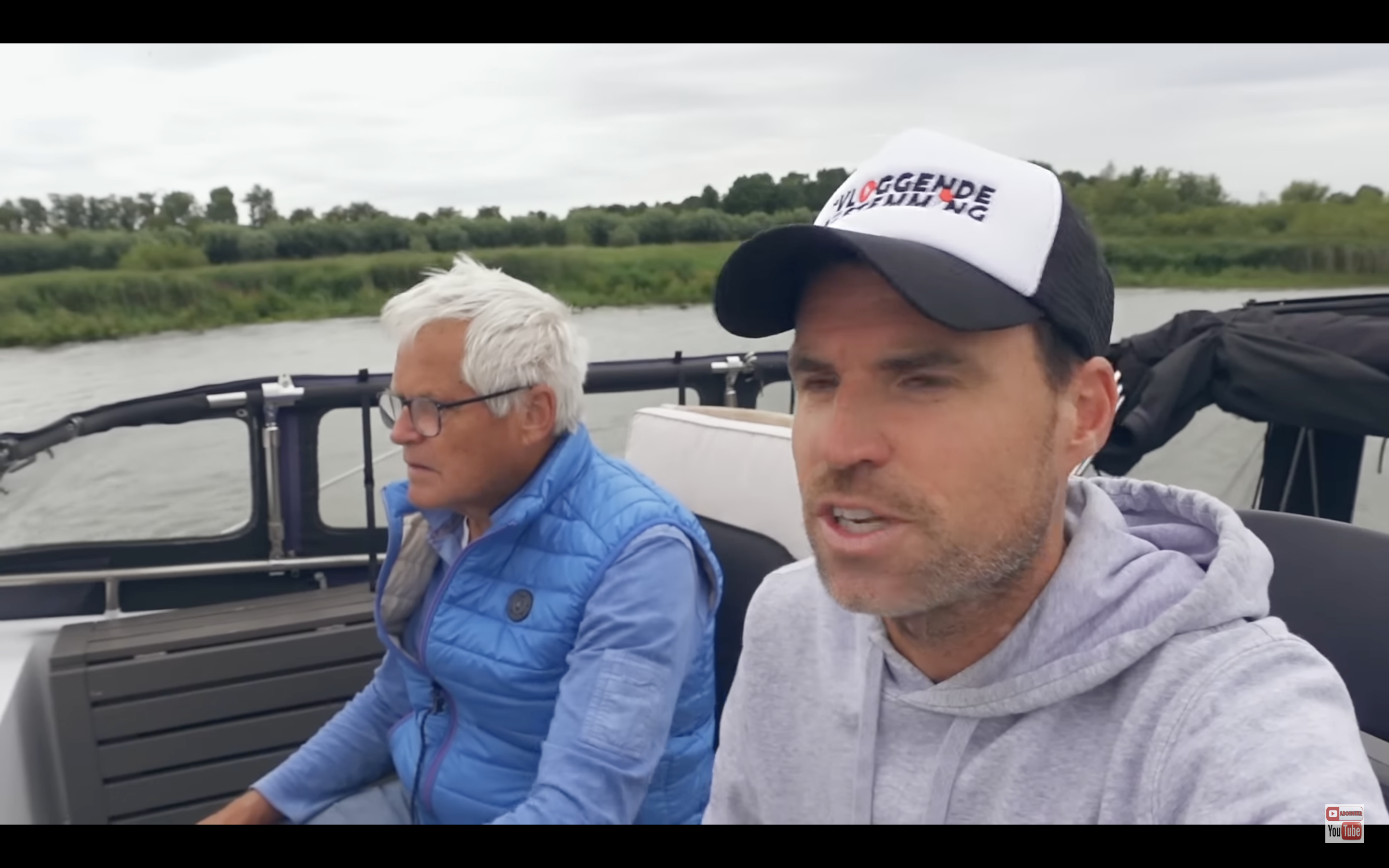 Kees en Theo arriveren in Oude Tonge