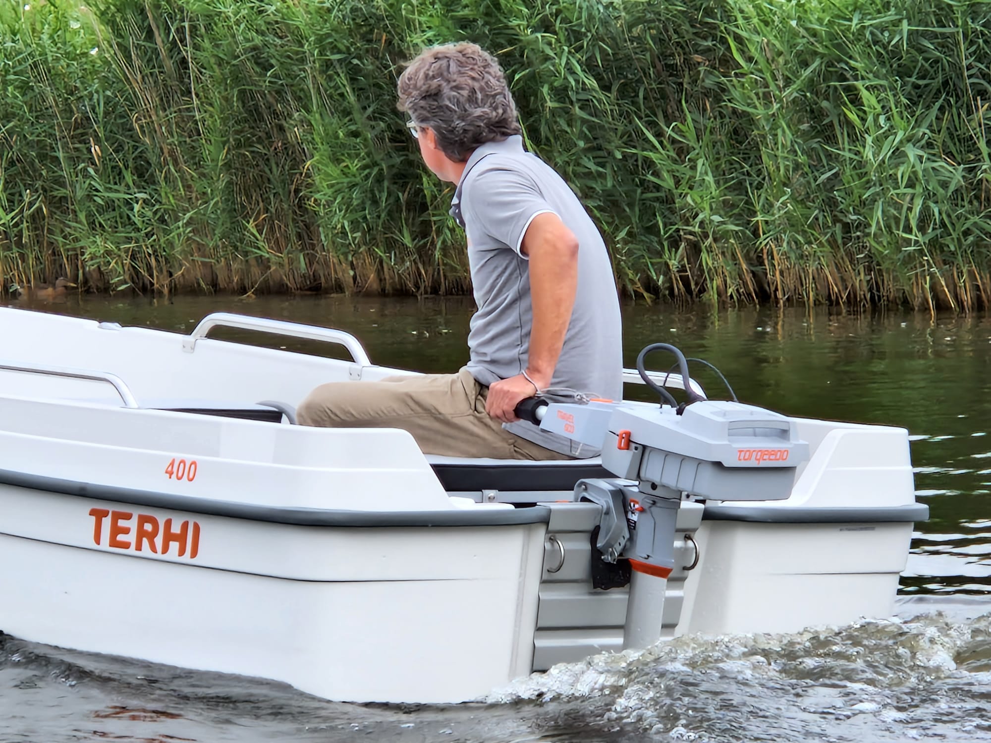 Veel aandacht voor elektrisch varen op Hiswa te water