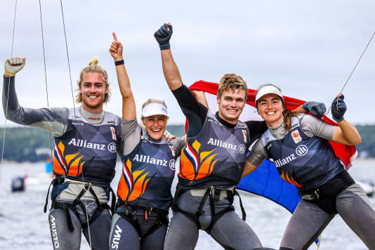 Double Dutch Gold voor skiffzeilers